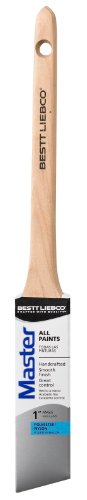 Bestt Liebco 552564100 Master Polyester/Nylon Thin Angle Sash Brush, 1 in. - size: 1 Count (Pack of 1)