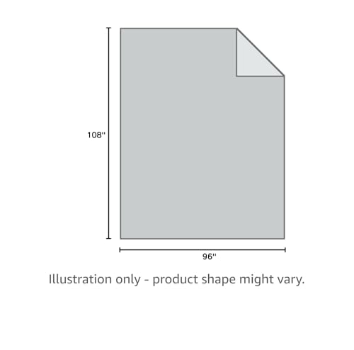 Vuwuma LENAILIN 108 x 96 Inch Natural Cotton Quilt Batting, King - size: 108" x 96"