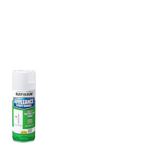 Rust-Oleum Appliance Epoxy White Spray Paint - color: White, size: 12 Ounce (Pack of 6)