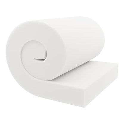 GoTo Foam 6" Height x 28" Width x 65" Length 44ILD (Firm) Upholstery Cushion Made in USA