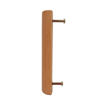 4 Pack 3.75" Cabinet Drawer Wood Pulls Knobs for Cupboard Door