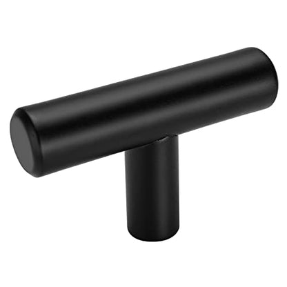 Goldenwarm 10 Pack Black Cabinet Knobs Matte Black Drawer Knobs, 2Inch - color: Black