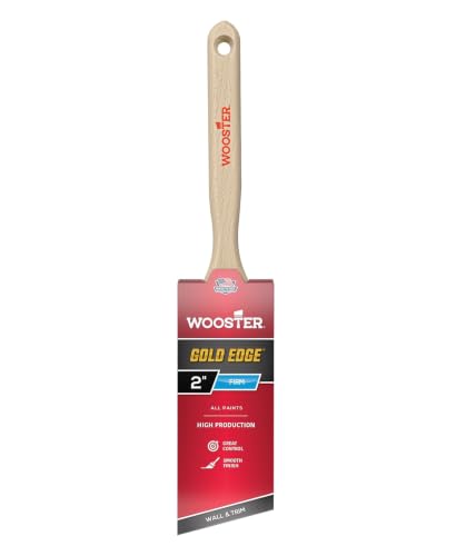 Wooster 5231-2 Gold Edge Wall & Trim Angle Sash Paintbrush 2" - size: 2 Inch