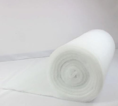 Mybecca 24 Inch Wide (1 Yard) Quilt Batting Multipurpose Dacron Fiber Polyester Wadding Fabric Loft Upholstery Grade Padding 36" x 24" (2' x 6') - size: 24 inches x 1 yard