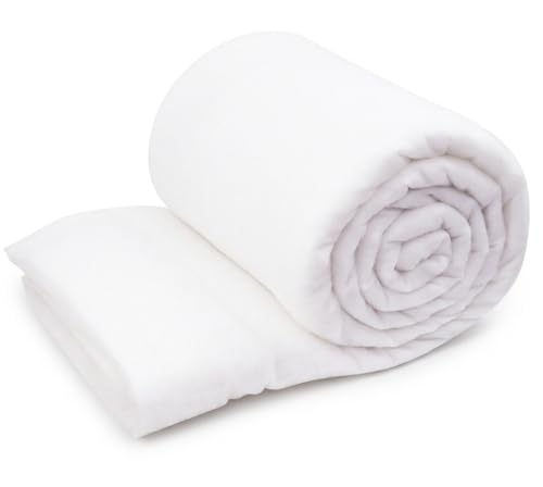 Upholstery Batting - 1Inch Thick Polyester Batting for Cushions, High Loft Cushion Wrap & Furniture Padding - 36" x 5 Yds - size: 36In x 5 Yards