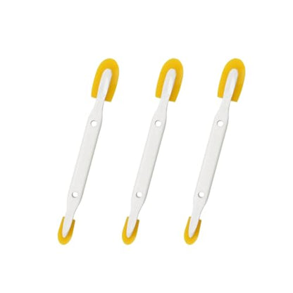 Caulk Caulking Silicone Sealant Finishing Tool (4-Size)- Ideal for DIY, Waterproofing, Grouting. Durable Urethane Rubber Design, Scratch Prevention (Two-Way (S) 3P)