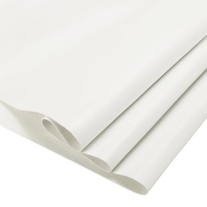DMiotech 1 Pack 14 Inch x 53 Inch Faux Leather Sheet Furniture Cover Napa Skin Mid White PU Leather Roll for Handmade DIY Craft Projects - color: Mid White