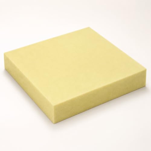 Nigoone Upholstery Foam Cushion, 3x24x24 Inch, High Density, Square Replacement Foam for Couch, Chair Seat Padding, Custom Pillow and Craft Foam - size: 3x24x24 inches
