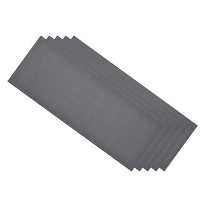 Wet Dry Sanding Sheets, 9 Inch x 3.6 Inch 1200 Grit Sandpaper Sheets Silicon Carbide - Applications: for Furniture, Hobbies and Home Improvement, Drywall, Wood, Metal, 5 Pieces - size: 1200 grit