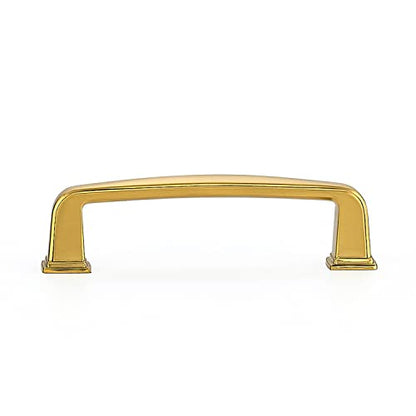 Ravinte Gold Cabinet Handles Solid Cabinet Pulls, 3 Inch CC, 30 Pack - color: Brushed Brass