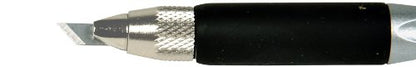 NT Cutter Aluminum Die-Cast Holder Cushioned Grip Art Knife, 1 Knife (D-500GP)