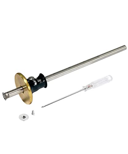 YOSELIN Wheel Marking Gauge,2 Wheel Cutter,Wood Scribe Tool,Marking Tool,Woodworking Gauges,Marking Guide,Woodworking Tools Scriber for Woodworking,Both in English and Metric Units. - color: Black