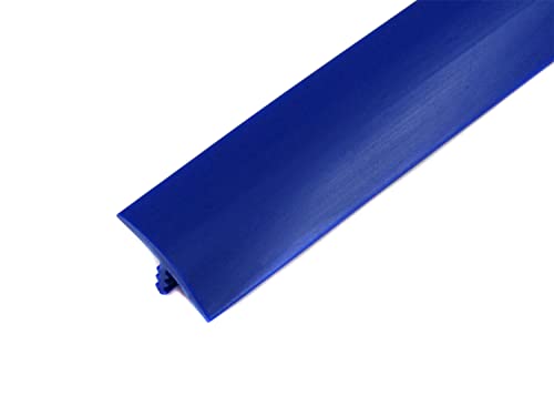 25ft Roll of Royal Blue 3/4" Plastic Tee Moulding for Arcade Game Cabinets, Counters, Shelves, or Tables - color: Royal Blue, size: 25 Feet