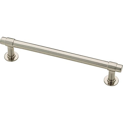Franklin Brass Francisco (5-Pack) Cabinet Handles 5-1/16" Hole Center Pulls | Satin Nickel Hardware Kitchen Door, Drawers, Dressers, Furniture P29618Z-SNA-B - color: Satin Nickel Antimicrobial, size: 5-1/16" (128mm)