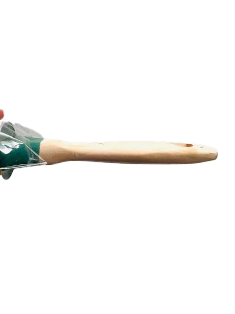 Medium Natural Boar Hair Bristles Chalk Furniture Paint Brush - Forest Green 4 Pack