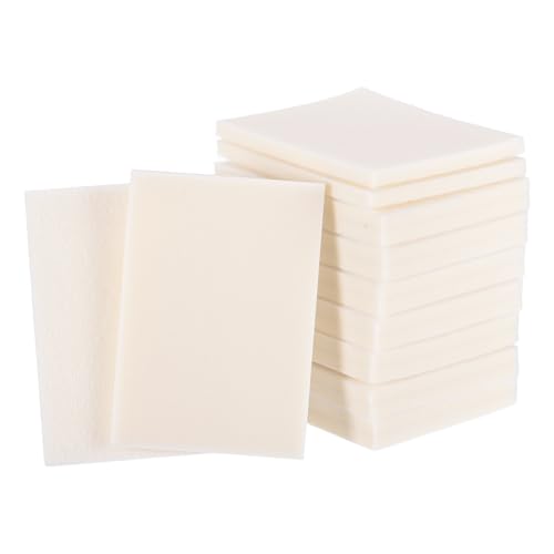 18Pcs 320Grit Sanding Sponges, 4x2.8In Hook & Loop White - size: 320 Grit