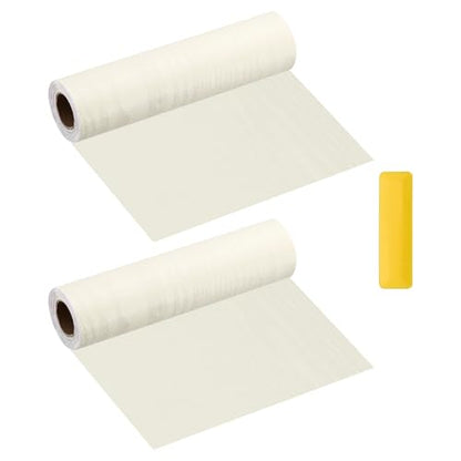 HARFINGTON Wood Grain Repair Tape 8" x16ft Self-Adhesive Repair Patch - color: Beige Wood, size: 8" x 16ft
