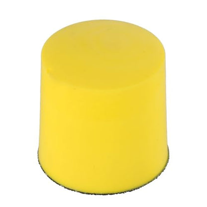 2/3/5inch Round Foam Sanding Pads – PU Hook & Loop Foam Hand Sanding Block for Wood Polishing, Non-Slip Grip & Universal Suede Paper Fit(2 inch)