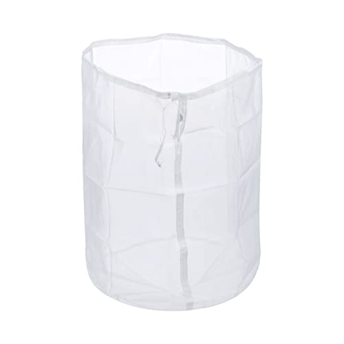uxcell 160 Mesh Paint Strainer Bag 17.7" Dia Nylon Filter with Drawstring for Filtering Paint, Gasoline, Fuel, Home Brewing - size: 160Mesh