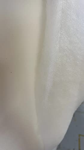 Galaxy Supply Inc. Bonded Dacron Upholstery Grade Polyester Batting, 1-1/4" x30"x 5 Yards. Note: 1-1/4" Thickness Before The Vacuum Handing