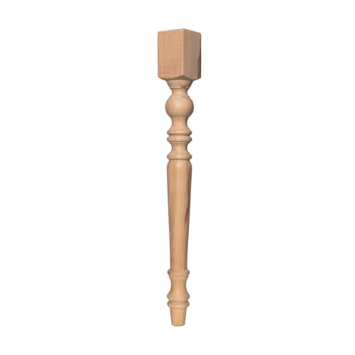 Generic Farmhouse Wood Table Leg, 36 Inch / 90 cm - size: 36 Inch / 90 cm