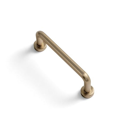 Goo-Ki 6 Pack 3" Center to Center Champagne Bronze Modern Cabinet Pulls Solid Contemporary Home Improvement Hardware Drawer Pulls Zinc Alloy Kitchen Handles - color: Champagne Bronze, size: 3'' Center to Center