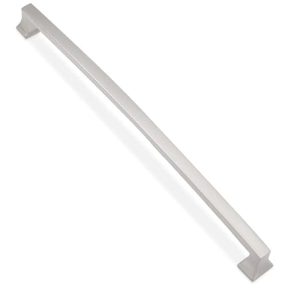 10 Pack 10 Inch(254mm) Cabinet Pulls Brushed Satin Nickel Kitchen Cabinet Pulls Drawer Pulls Solid Cabinet Hardware - color: Brushed Satin Nickel, size: 10'' Hole Center(254mm)