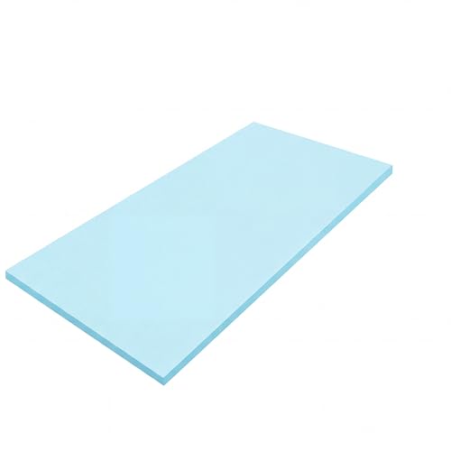 Amylove 1 Pack Upholstery Foam Sheet, 1/4" X 24" X 42",Blue - color: Blue, size: 1/4" X 24" X 42"