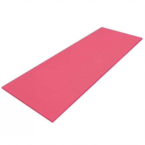 Amylove 1 Pack Upholstery Foam Sheet, 1/2" X 24" X 72",hot Pink - color: Hot Pink, size: 1/2" X 24" X 72"