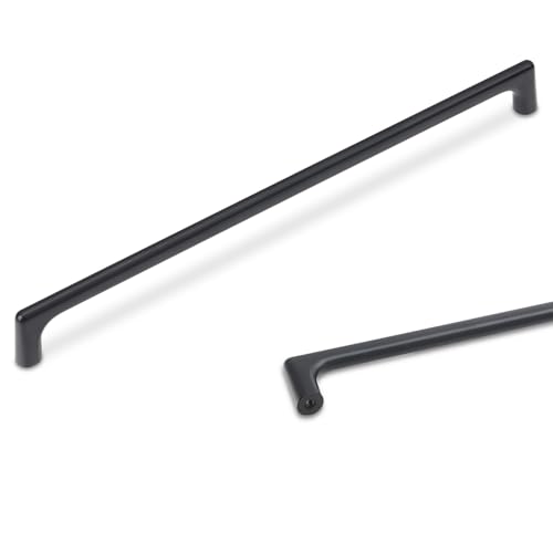 10 Pack 10 inch Matte Black Kitchen Cabinet Handles - color: Matte Black, size: 10 inch Hole Center