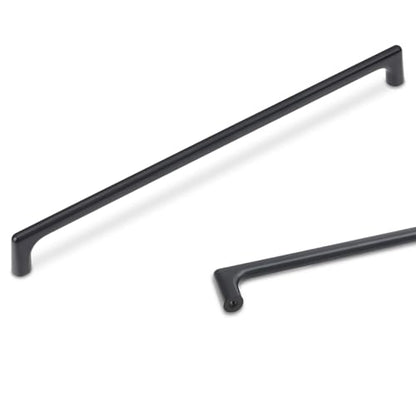 10 Pack 10 inch Matte Black Kitchen Cabinet Handles - color: Matte Black, size: 10 inch Hole Center