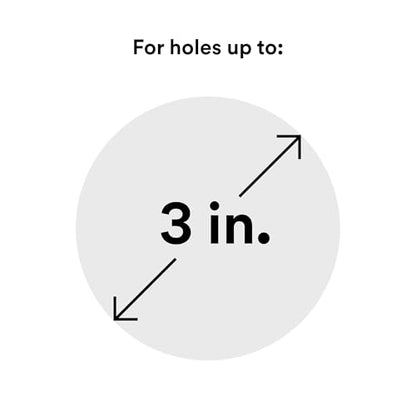 3M High Strength Small Hole Repair Kit,Inlcudes Spackling Compound,Putty Knife,Sanding Sponge, and Self-Adhesive Patch for Hole Repairs Up to 3" in Diameter,Easy Wall Repair(SHR-SIOCKIT)(Pack of 12) - size: 4 Piece Set (Pack of 12)