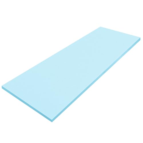 Amylove 1 Pack Upholstery Foam Sheet, 1/4" X 24" X 72",Blue - color: Blue, size: 1/4" X 24" X 72"