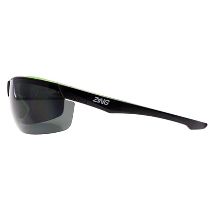 Z-Force 20-205 Series ANSI Z87 Ultra-Flexible Safety Glasses Smoke Lens - color: Smoke