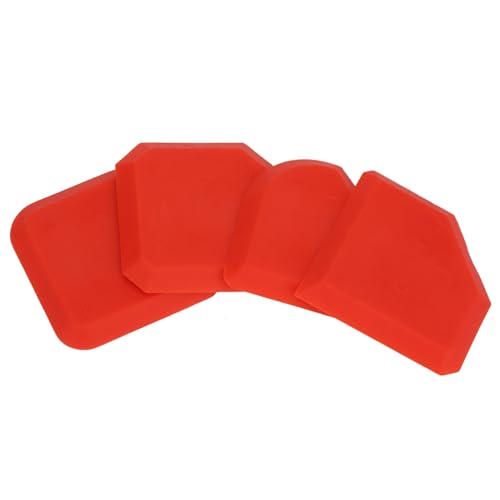 Silicone Caulking Tool Kit, 4Pcs Caulk Remover Smoother Finisher Scraper Cleaner Grout Removal Tool for Kitchen Bathroom Floor Window Sealant Sealing