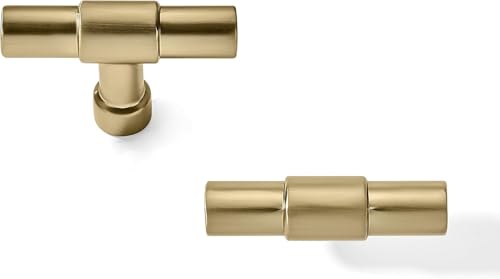 10 Pack Champagne Bronze Cabinet Knobs, 2 Inch(50mm) Cabinet Handles Kitchen Hardware for Cabinets and Drawer Pulls - color: Champagne Bronze, size: 2"(50mm) hole center