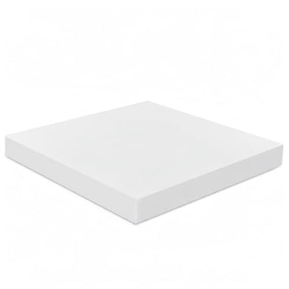 Frienda 1 Pack 2" x 20" x 20" Upholstery High Density Craft Foam, White - size: 2" X 20" X 20"