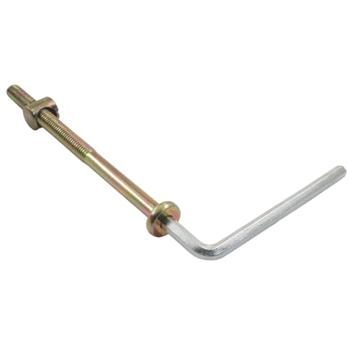 M6 X 90mm Barrel Bolt Nuts, 10 Pack - size: M6(90mm)