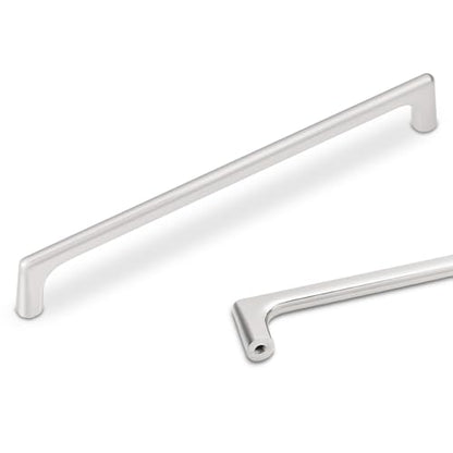 10 Pack 7.5 inch Brushed Satin Nickel Kitchen Cabinet Handles - color: Brushed Satin Nickel, size: 7-1/2 inch Hole Center
