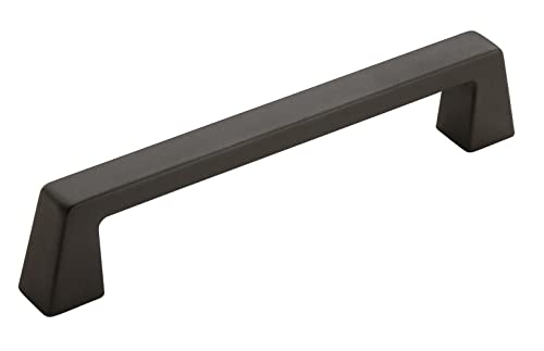 Amerock 5-1/16" Blackrock Black Bronze Drawer Pull - color: Black Bronze, size: 5-1/16 Inch (128 mm) Center-to-Center