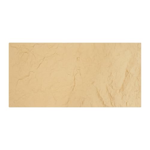 Modern 3D Wall Panels, Set of 4 PU Textured Wall Decor Panels 47x24 Inch, Soundproof & Flame Retardant Wall Coverings for Bedroom, Living Room, Feature Wall (Yellow-Gold) - color: Yellow-Gold