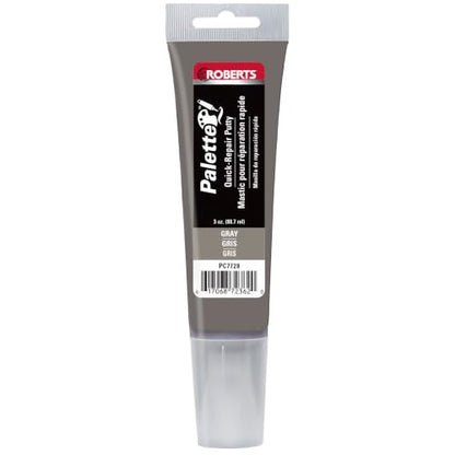 ROBERTS Palette Quick-Repair Putty for Wood, Laminate & Vinyl - Gray - color: Grey