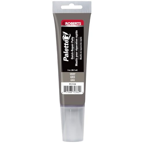 ROBERTS Palette Quick-Repair Putty for Wood, Laminate & Vinyl - Gray - color: Grey