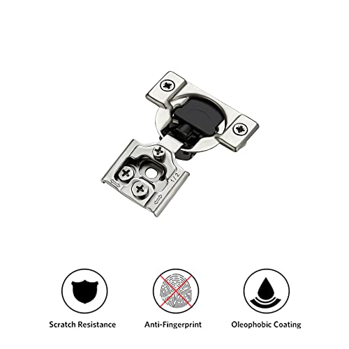 Ravinte 1/2 Inch Overlay Soft Close Hinge Kitchen Cabinet Hinges 2 Pack - size: 1/2 inch Overlay