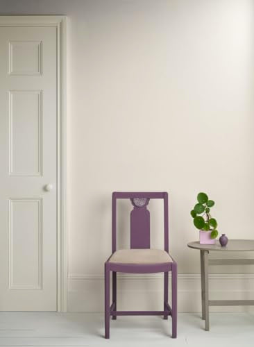 Annie Sloan Satin Paint (Old White, 25 Fl Oz/750 mL). Soft sheen for interior wood and metal. Self-leveling, all-in-one paint with no wax or lacquer required. - color: Old White