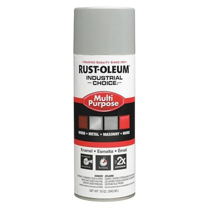 1600 Multi-Purpose ANSI 70 Light Gray GLOSS 12 OZ. SPRAY