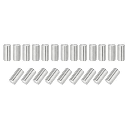 MECCANIXITY 22Pcs Dowel Pin 8mm x 16mm Shelf Support Pin 304 Stainless Steel Shelf Pegs for Shelves Cabinets Furniture Nickel Plated, Silver Tone - size: 8mm x 16mm