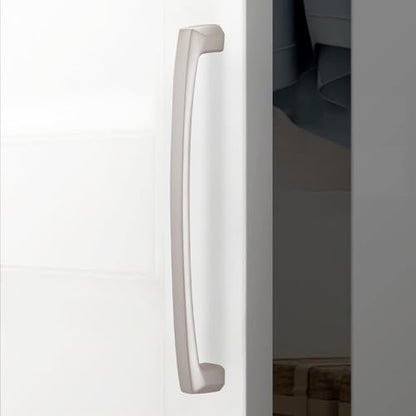10 Pack 7.5 Inch Brushed Satin Nickel Kitchen Cabinet Handles - color: Brushed Satin Nickel, size: 7-1/2'' Hole Center(192mm)