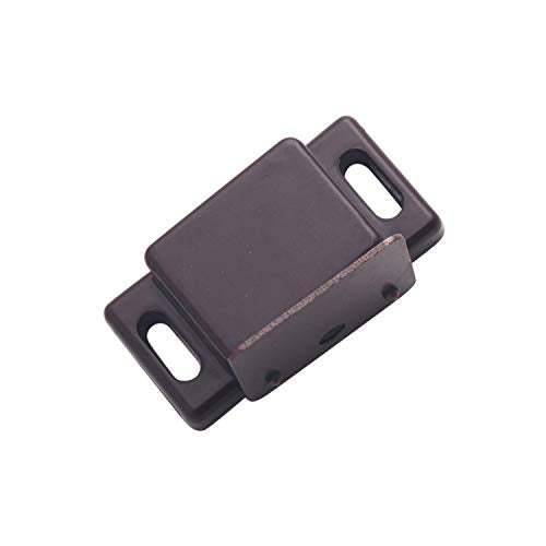 Antrader 12-Pack 10-15lbs Magnetic Cabinet Door Catches with Screws,Brown