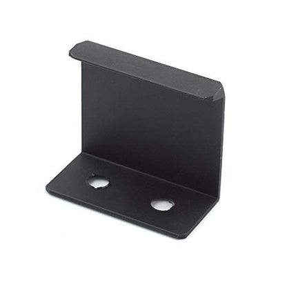 1.38 Inch Finger Pull 6Pcs, 0.63 Inch Hole Centers, Aluminum Alloy, Black - color: Black, size: 35mm/1.38", style: Straight Edge